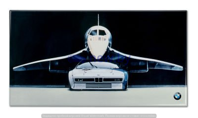 Металлическая пластина BMW M1 - Concorde Metal Sign, артикул 80282454632
