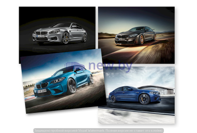 Набор постеров BMW M Poster Set, артикул 80282454748