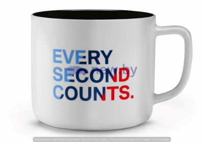 Керамическая кружка BMW M Motorsport Mug, White/Black, артикул 80282461129