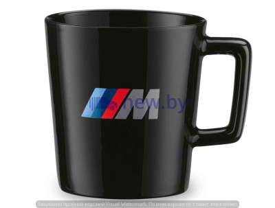 Кружка BMW M Colour Logo Mug, Black, артикул 80285A072C7