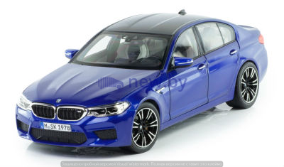 Модель автомобиля BMW M5 (F90), Marina Bay Blue, 1:18 Scale, артикул 80432454783