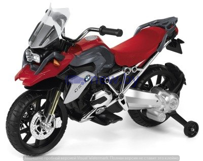 Детский электробайк BMW R 1200 GS RideOn, Black, артикул 80932413746
