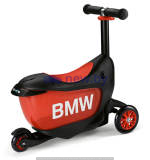 Детcкий самокат BMW Kids Scooter, Black/Orange, артикул 80932450901 Детcкий самокат BMW Kids Scooter, Black/Orange, артикул 80932450901