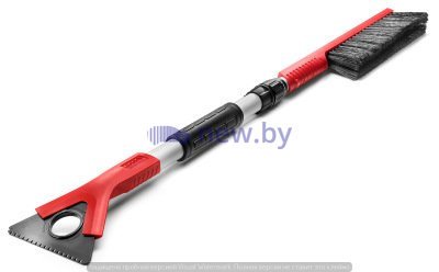Щетка для снега со скребком Audi Ice Scraper with Snow Brush and Telescopic Rod, Red/Black, артикул 80A096010B