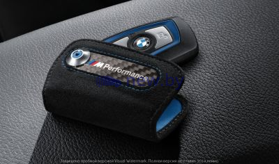 Замшевый футляр для ключа BMW M Performance Type2, артикул 82292355518