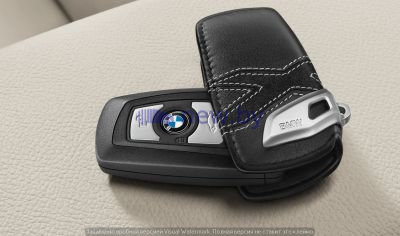 Кожаный футляр для ключа BMW Leather Key Case xLine, артикул 82292355521
