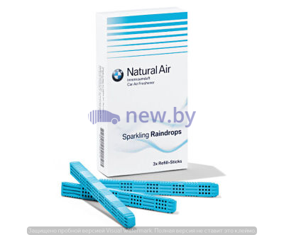 Комплект сменных картриджей освежителя воздуха BMW Sparkling Raindrops, артикул 83122285679