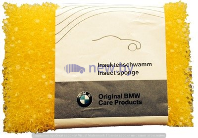 Губка для удаления насекомых со стекол BMW Car Care Insect Remover Sponge, артикул 83192298241
