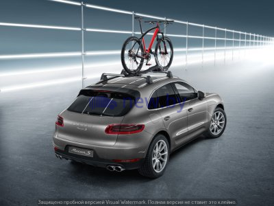 Устройство для траснпортировки велосипеда на крыше Porsche, артикул 95504400266