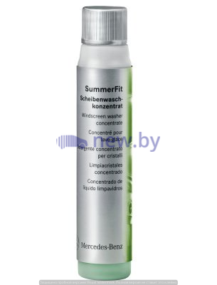 Летняя стеклоомывающая жидкость Mercedes, концентрат, 40 мл., артикул A000986200009
