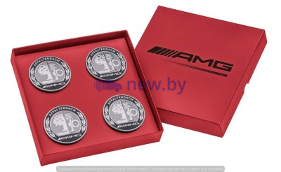 Набор колпачков ступиц Mercedes-AMG Hub Caps Set, Red Box, артикул B66030017