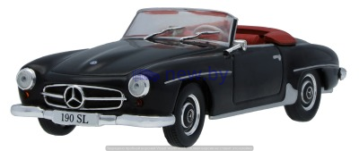 Модель Mercedes-Benz 190 SL W 121 (1955-1963), Black, Scale 1:43, артикул B66041053