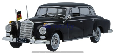 Масштабная модель Mercedes-Benz 300 D W 189 (1957-1962), Black, Scale 1:43, артикул B66041054