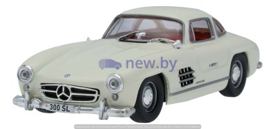 Масштабная модель Mercedes-Benz 300 SL W 198 (1954-1957), Light Ivory, Scale 1:43, артикул B66041058