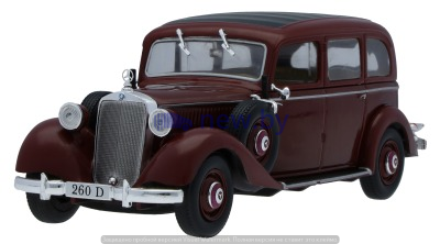 Масштабная модель Mercedes-Benz 260 D W 138 (1936-1940), Dark Red, Scale 1:43, артикул B66041066