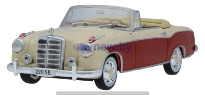 Масштабная модель Mercedes-Benz 220 SE Ponton Cabriolet W 128 (1958-1960), Red / Beige, Scale 1:43, артикул B66041068