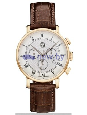 Мужские наручные часы Mercedes-Benz Men’s Chronograph Watch, Classic Retro Gold, артикул B66041617