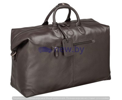 Кожаная дорожная сумка Mercedes-Benz Weekender Bag, Leather, Classic, Brown, артикул B66042011