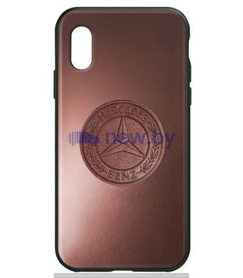 Чехол Mercedes Classic для iPhone® X/XS, Brown, артикул B66042018
