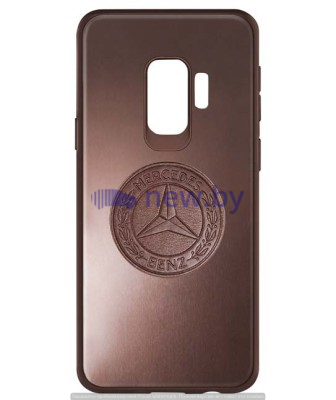 Чехол Mercedes Classic для Samsung Galaxy S9, Brown, артикул B66042019