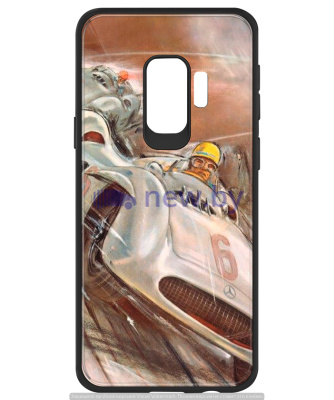 Чехол Mercedes Classic для Samsung Galaxy S9, Multicolour, артикул B66042021