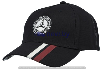 Бейсболка Mercedes Classic-Fans Cap, Black, артикул B66043053