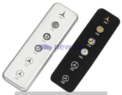Набор исторических значков Mercedes-Benz Past star stickpin set, артикул B66043065