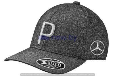 Бейсболка Mercedes Golf Cap, Black/Grey, by PUMA, артикул B66450357
