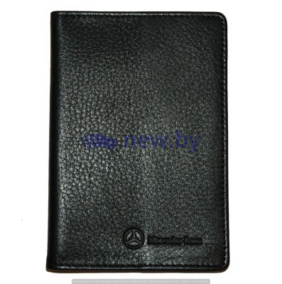 Обложка для паспорта Mercedes Passport Cover, Black, артикул B66950891