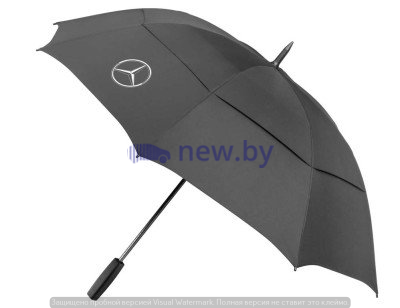 Зонт-трость Mercedes-Benz Golf Stick Umbrella Black, артикул B66952633