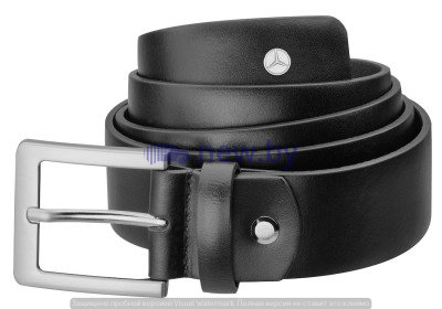 Мужской кожаный ремень Mercedes-Benz Men’s Belt, Business, Black, артикул B66953047