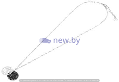 Женское ожерелье Mercedes Women's Necklace Seoul, Swarovski, Silver / Black, артикул B66953119