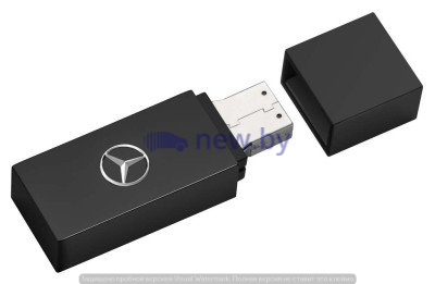 Флешка Mercedes-Benz USB Stick Black Edition, Swarovski Crystal Fine Rocks, 16GB, артикул B66953130