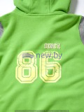 Детская толстовка Mercedes Children's Sweat Jacket, Green/Grey, артикул B66953197 Детская толстовка Mercedes Children's Sweat Jacket, Green/Grey, артикул B66953197