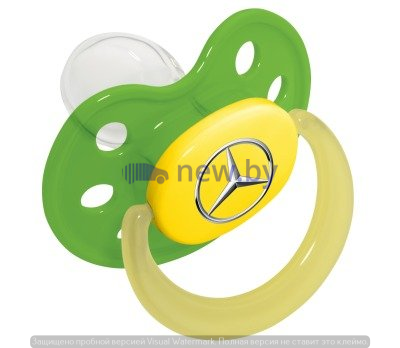 Соска-пустышка Mercedes Soother, Green, артикул B66953249
