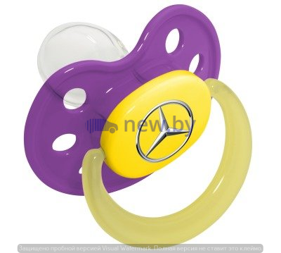 Соска-пустышка Mercedes Soother, Purple, артикул B66953250