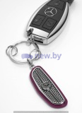 Брелок Mercedes-Benz Key Ring Atlanta, Silver/Black/Plum, артикул B66953309 Брелок Mercedes-Benz Key Ring Atlanta, Silver/Black/Plum, артикул B66953309