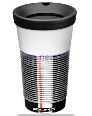 Термокружка Mercedes-Benz Coffee2Go Cup, AMG, White, артикул B66953320