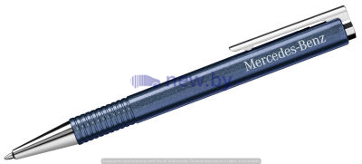 Шариковая ручка Mercedes-Benz Ballpoint Pen, Lamy, Denim Blue / Silver, артикул B66953419