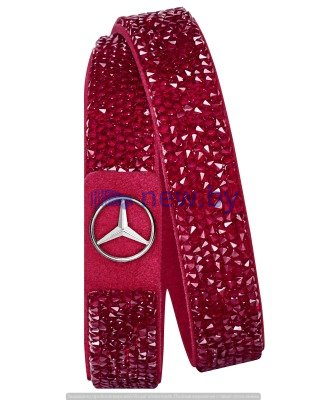 Женский браслет Mercedes Women's Bracelet, Milano, Red / Silver-coloured, Swarovski, артикул B66953585