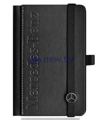 Записная книжка Mercedes-Benz Lanybook, Small, Black, артикул B6695363664