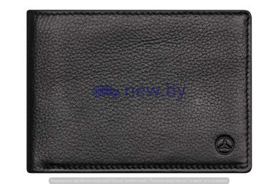 Кожаный кошелек для кредитных карт Mercedes-Benz Credit Card Wallet, RFID, Black, артикул B66953719