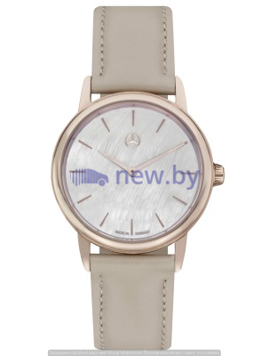 Женские наручные часы Mercedes-Benz Women’s Watch, Basic, pink gold colours / beige, артикул B66954184