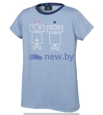Футболка для мальчиков Mercedes-Benz Boy's T-shirt, Light Blue, артикул B66954460