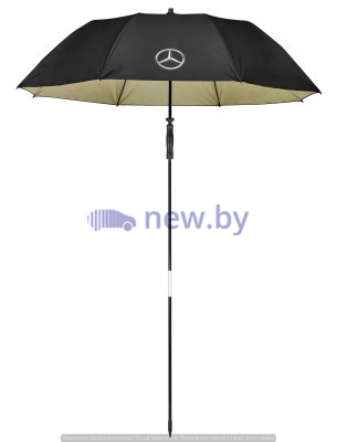 Пляжный зонт Mercedes-Benz Beach Umbrella, Black/Beige, артикул B66954748