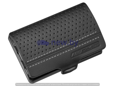 Кожаный кошелек Mercedes-Benz AMG I-CLIP the wallet, black, артикул B66954784