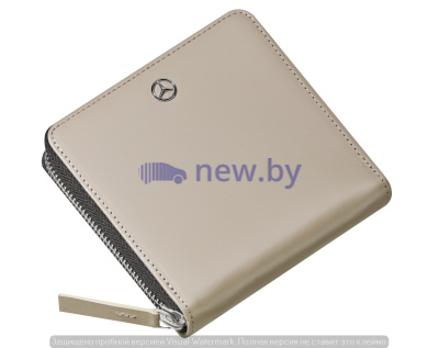 Женский кожаный кошелек Mercedes-Benz Women's Wallet, Beige, артикул B66955035