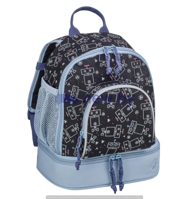 Маленький детский рюкзак Mercedes Boys' Rucksack, Small, Black / Blue, артикул B66955769