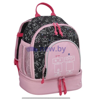 Маленький детский рюкзак Mercedes Girls' Rucksack, Small, Black / Pink, артикул B66955770