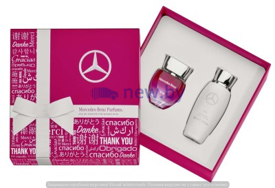 Женский подарочный парфюмерный набор Mercedes-Benz Parfums Rose, 2er-Set, артикул B66956007